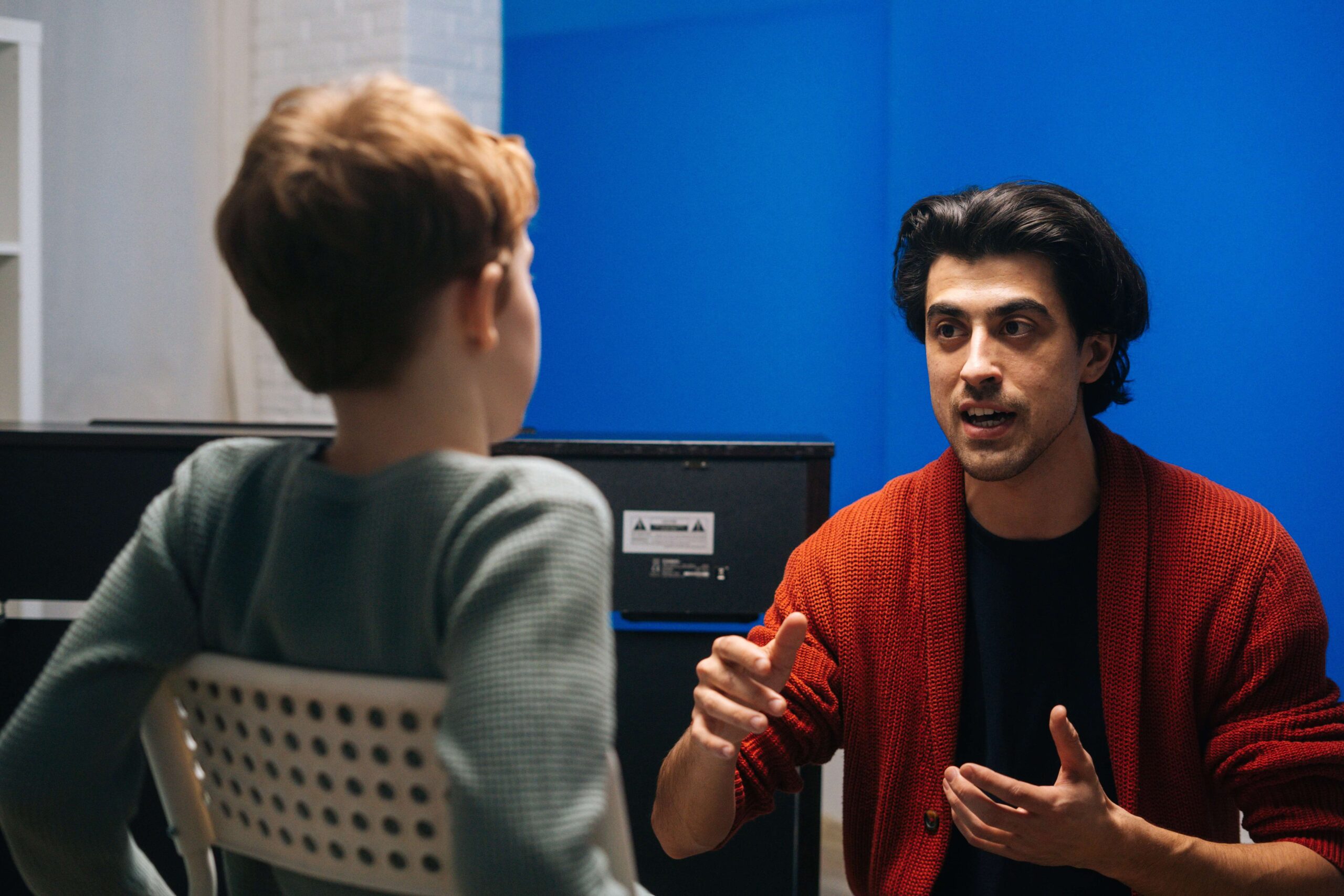 マンツーマンレッスンの様子